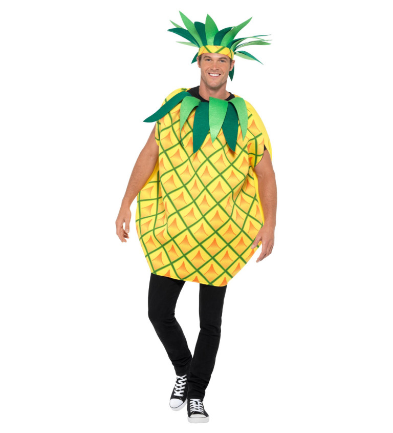 Vtipný kostým Žltý ananás