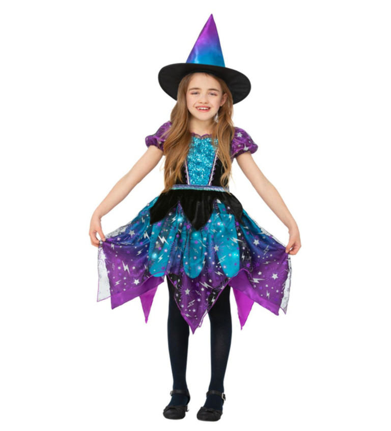 Detský kostým Mesačná čarodejnica