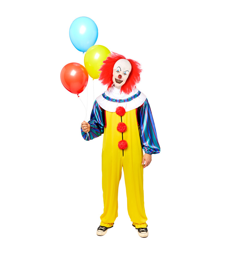 Pánsky kostým IT movie klaun