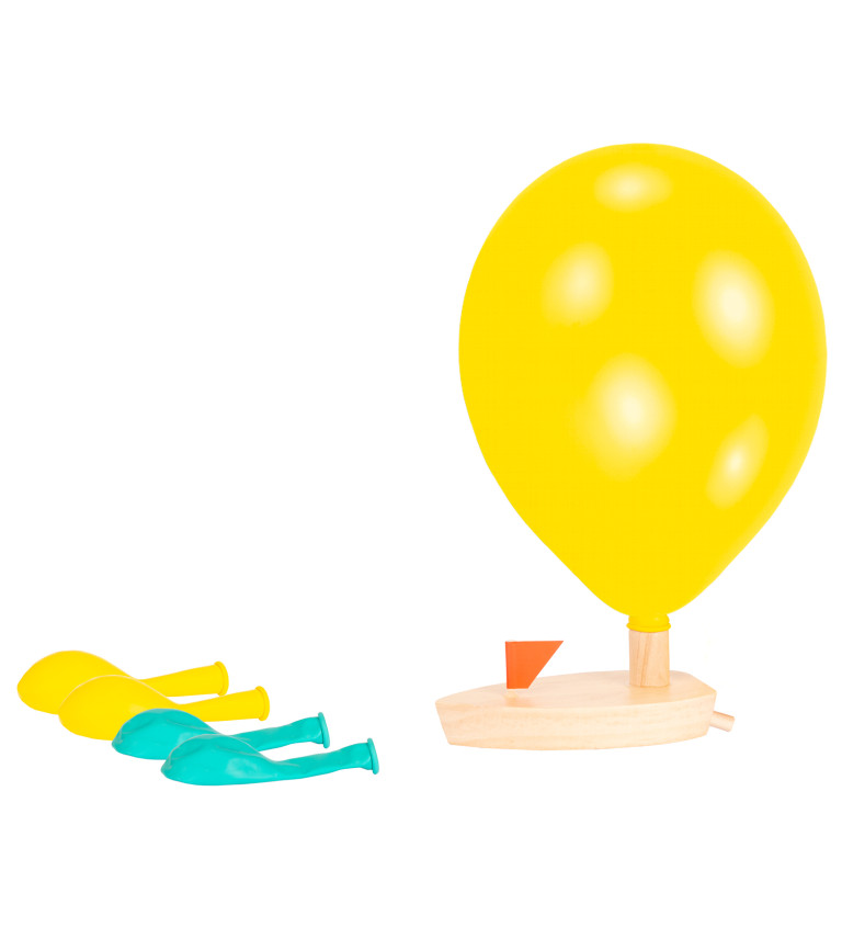 Latexové balóniky Loďka