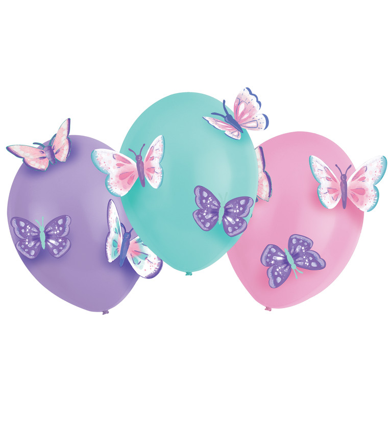 Latexové balóniky Motýľ