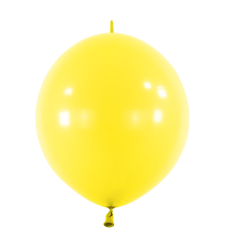 Latexové balóniky žlté 100 ks
