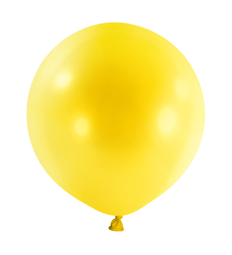 Latexové balóniky, žlté 60cm