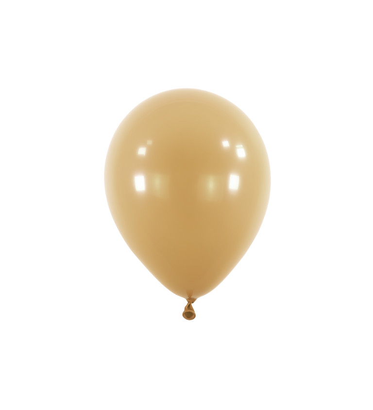 Latexové balóniky, fashion mocha brown 13 cm