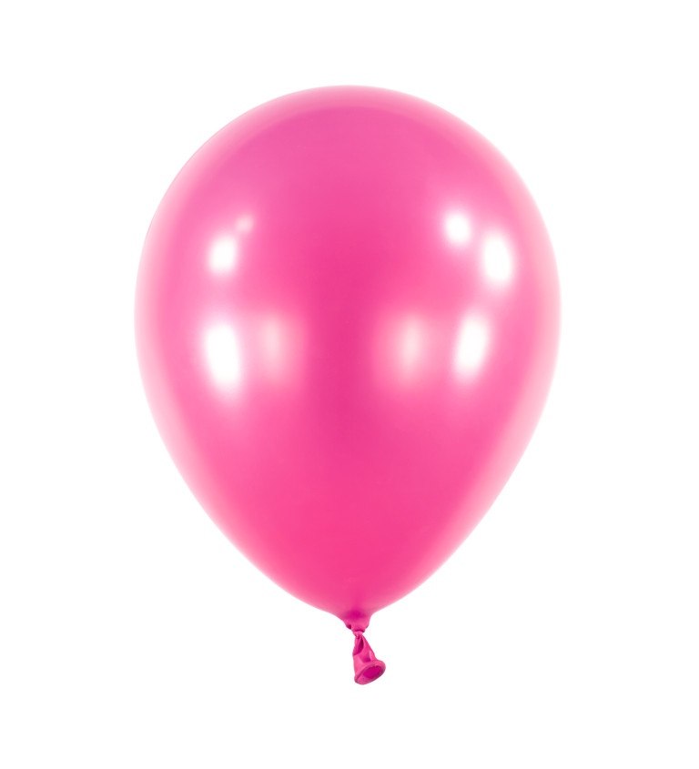 Latexové balóniky, metallic hot pink 28 cm