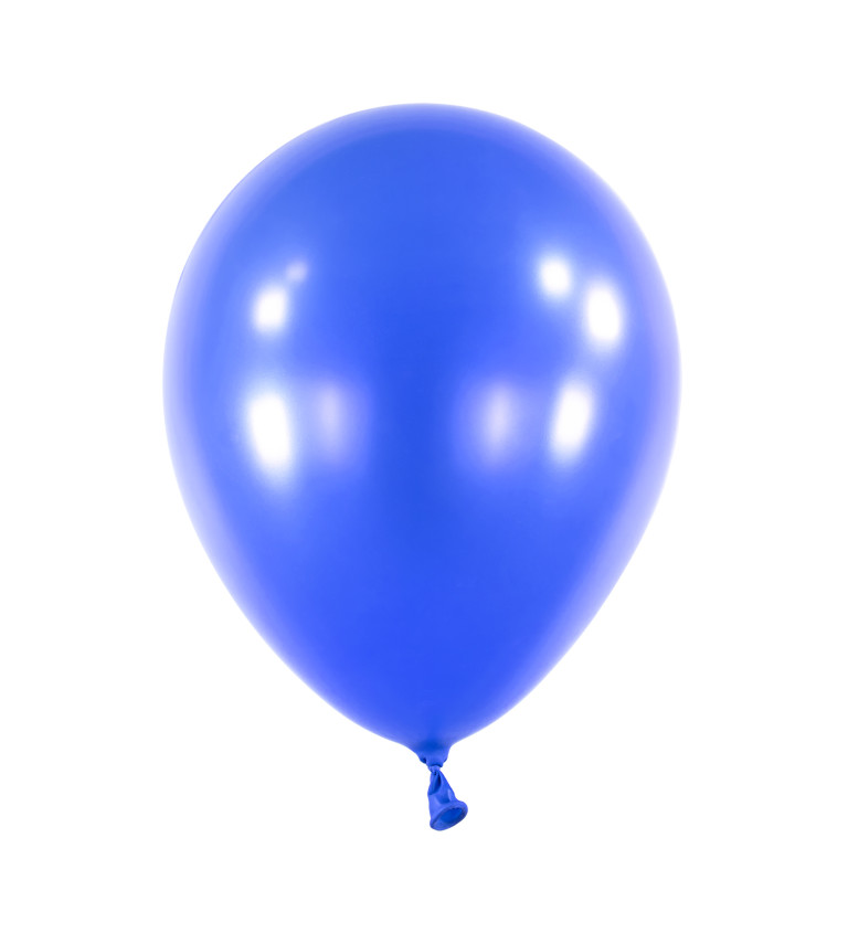 Latexové balóniky, metallic bright royal blue 28 cm