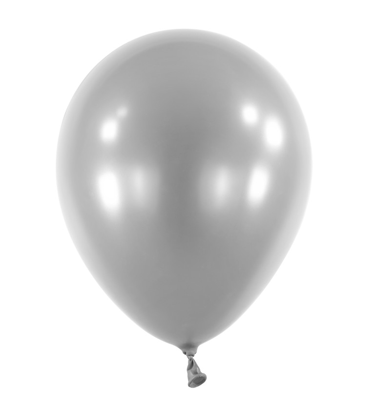 Latexové balóniky, metallic silver 35 cm