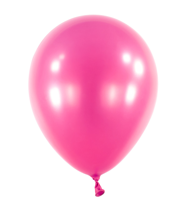 Latexové balóniky, metallic hot pink 35 cm