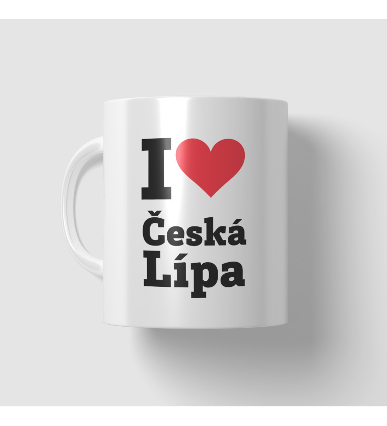Hrnček I love Česká Lípa