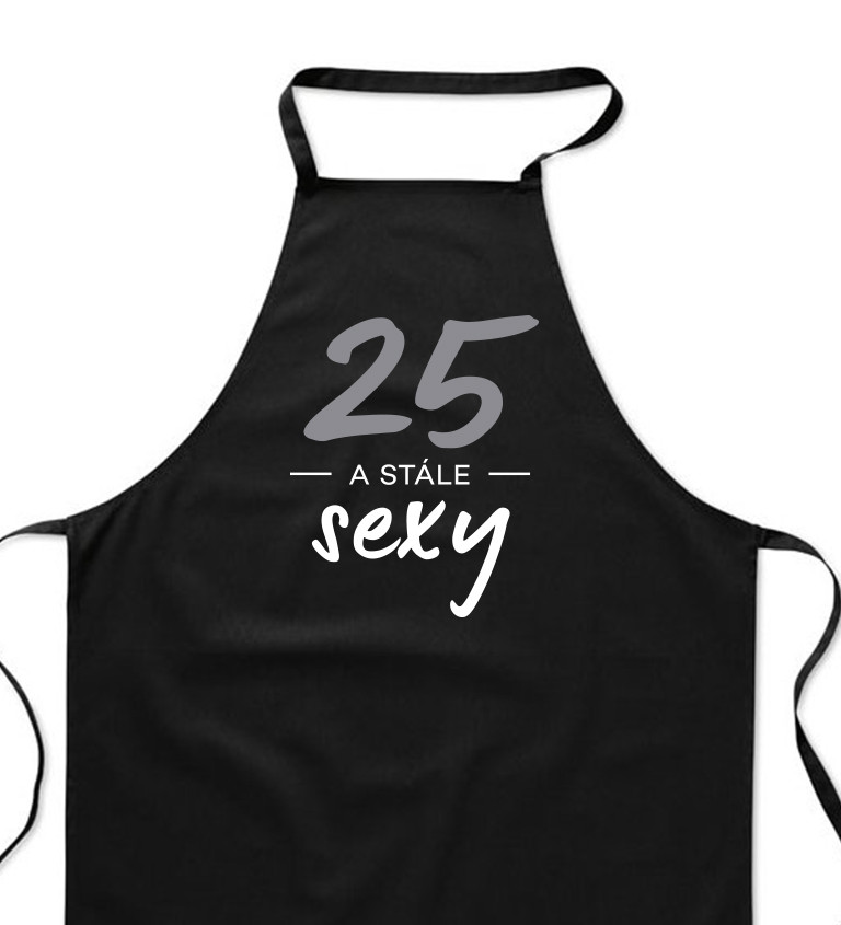 Zástera čierna - 25 a stále sexy