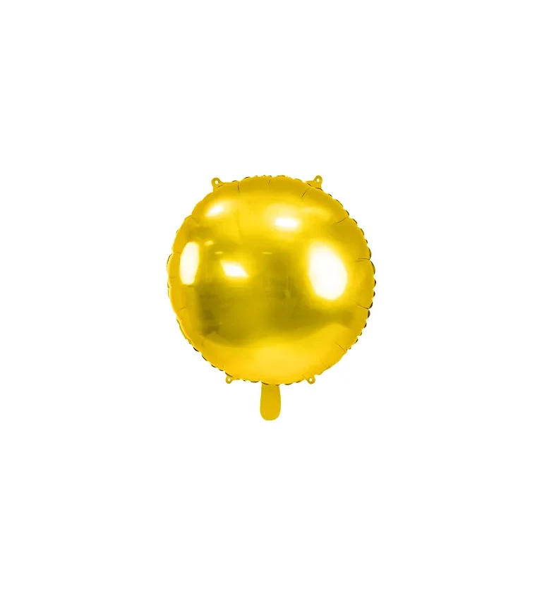Zlatý fóliový balónik