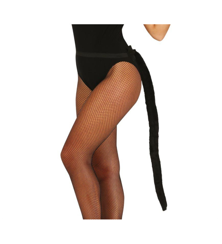 Mačací chvost v čiernej farbe