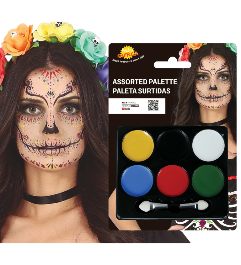 Make-up sada - farebná paletka