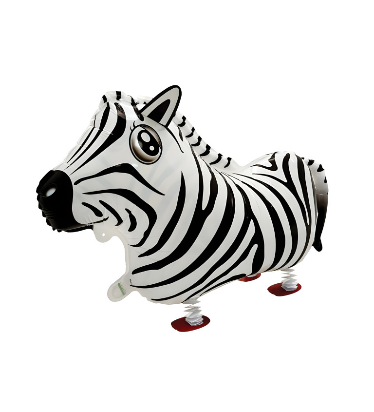 Chodiací balónik - Zebra