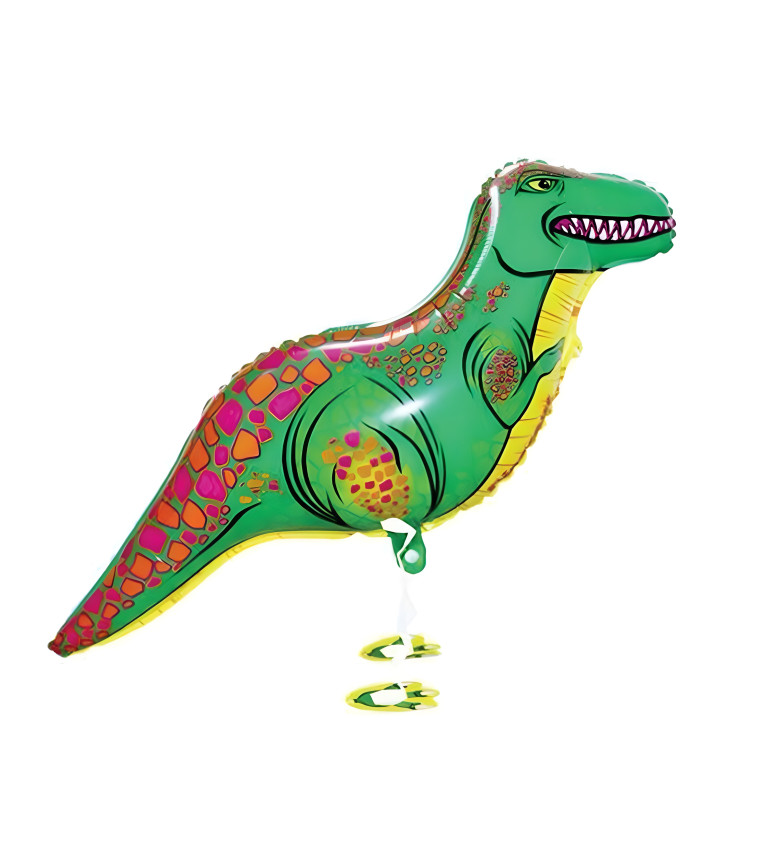 Chodiaca balónik - Dinosaurus
