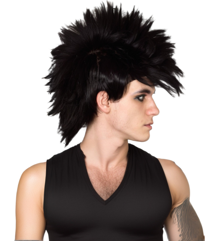 Pánska parochňa – punk, čierna