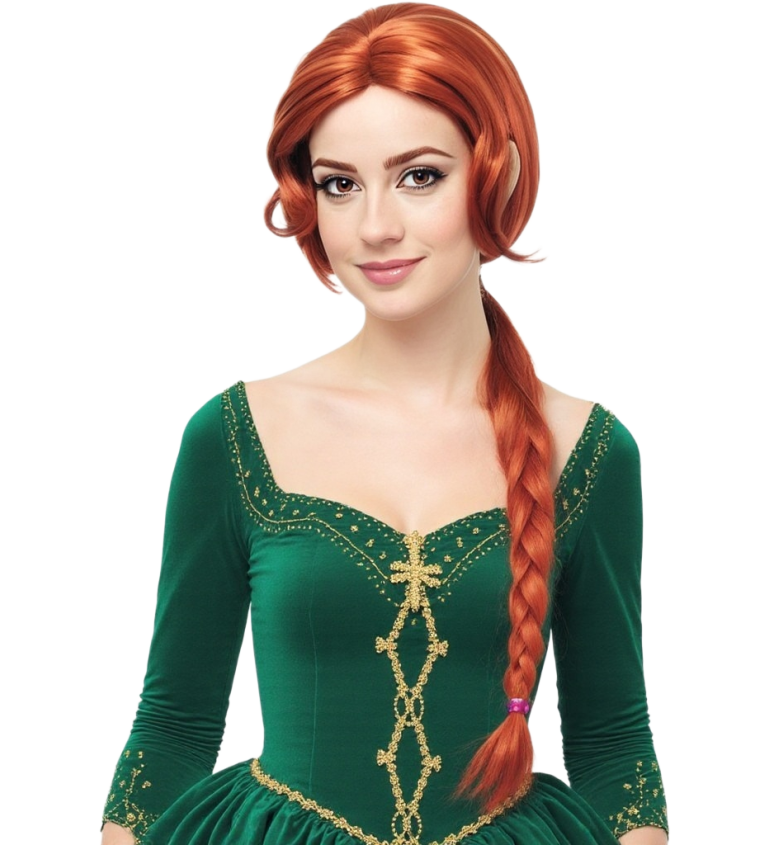 Dámska parochňa – zelená princezná