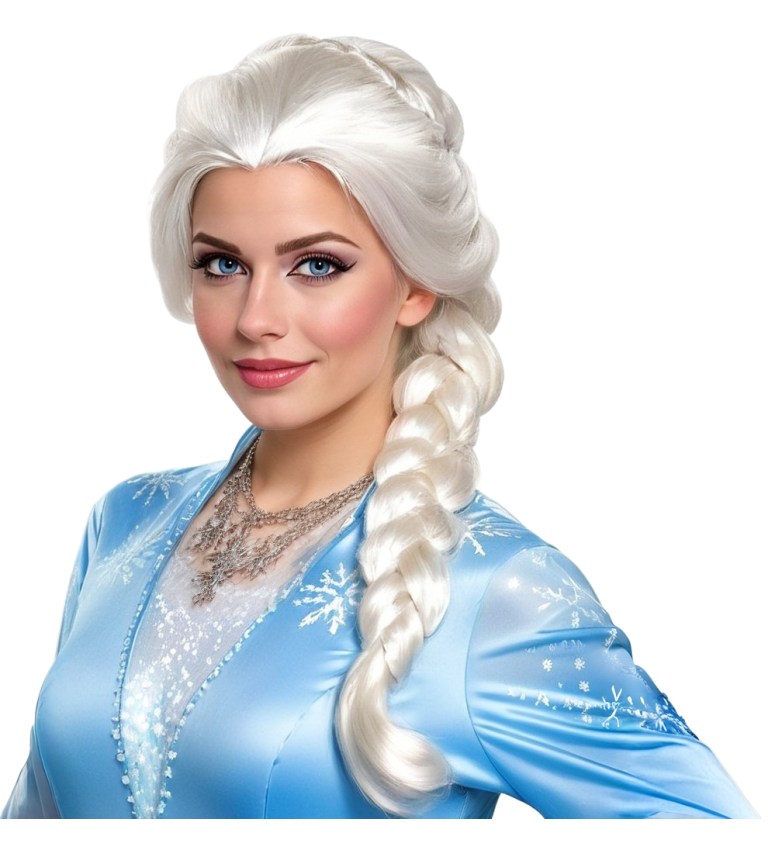 Dámska parochňa – snehová princezná