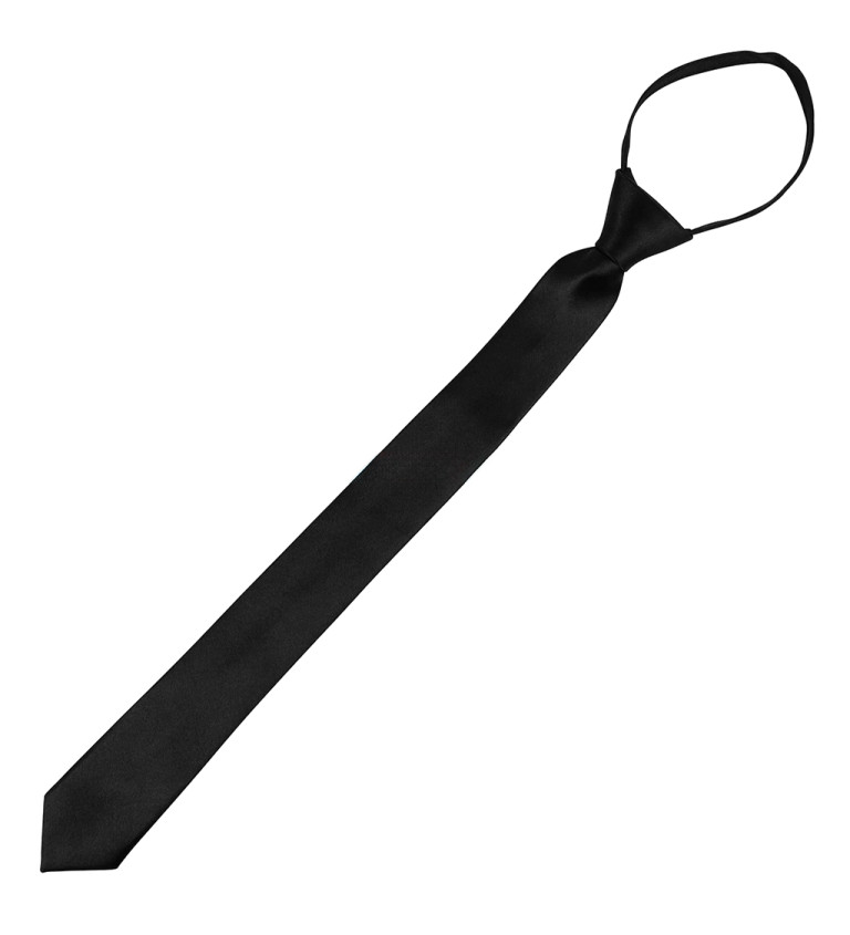 Kravata – čierna