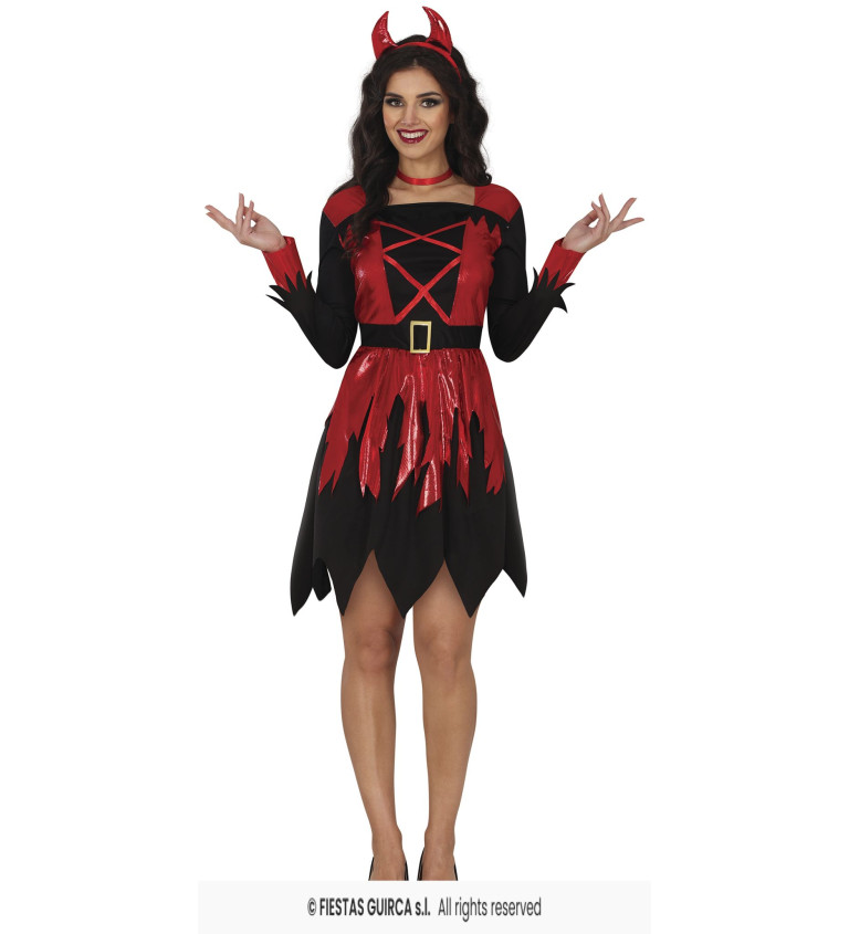 Dámsky kostým - Diablica