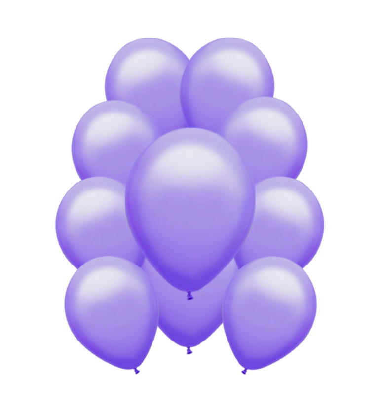 Latexové balóniky pastelové - Svetlé fialové