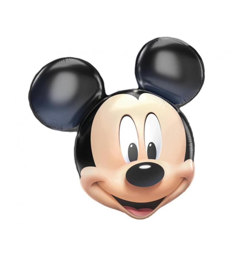 Fóliový balónik hlava Mickey Mouse 80 cm