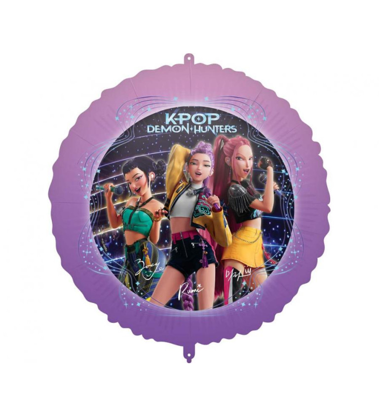 Fóliový balónik K-POP Demon Hunters 46 cm